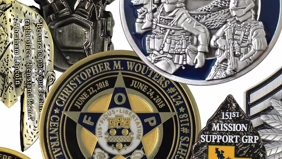 Custom Challenge Coins That Tell Your Story