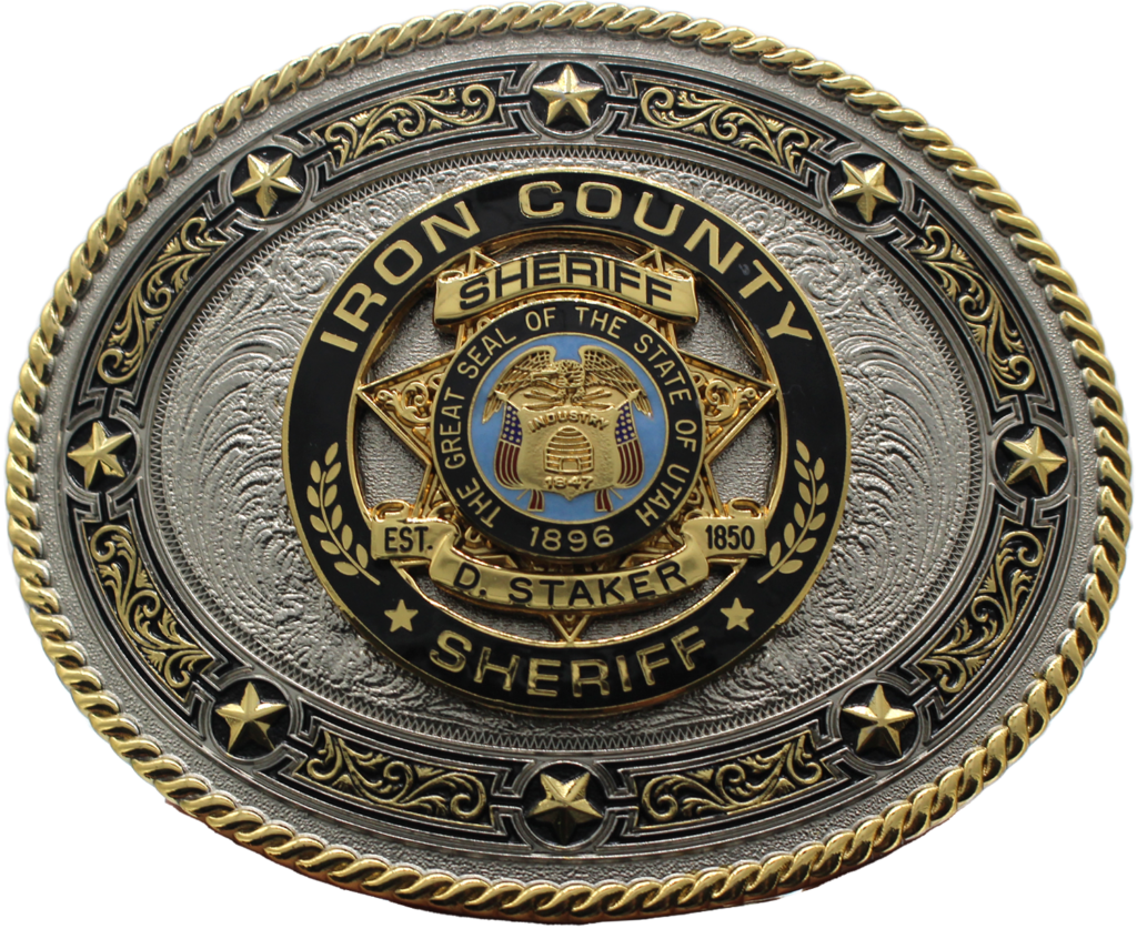 Custom Sheriff Belt Buckles